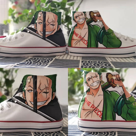 Youvimi One Piece Sauron Handmade Painting Shoes YV42717