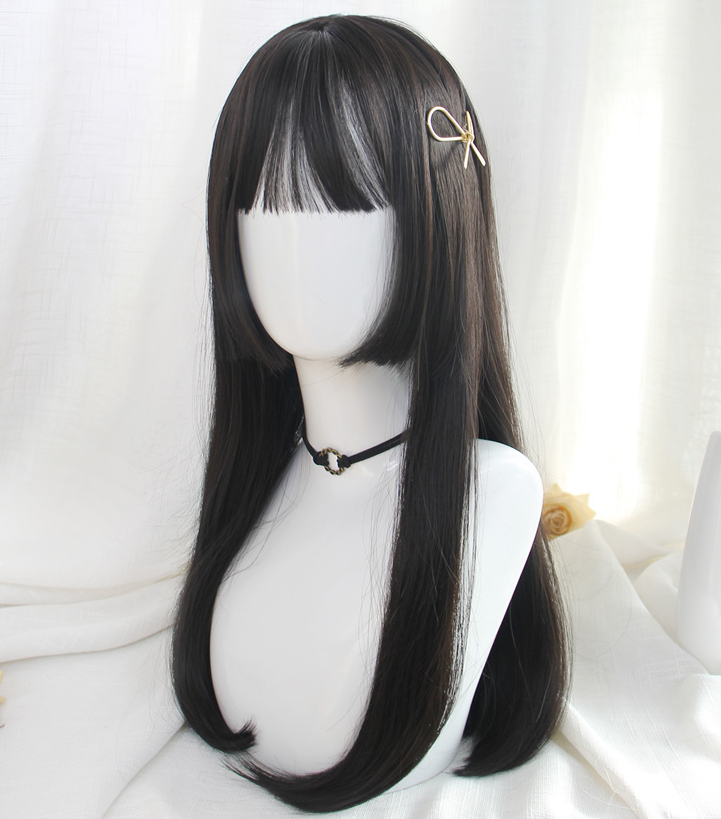 Japanese cos princess cut bangs wig YV42747