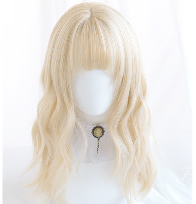 lolita cream gold wig yv42803