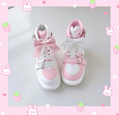 lolita bow love shoes yv42865