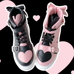 lolita bow love shoes yv42865