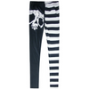 Striped skull pants yv42891