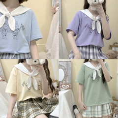 Cute rabbit T-shirt YV42958