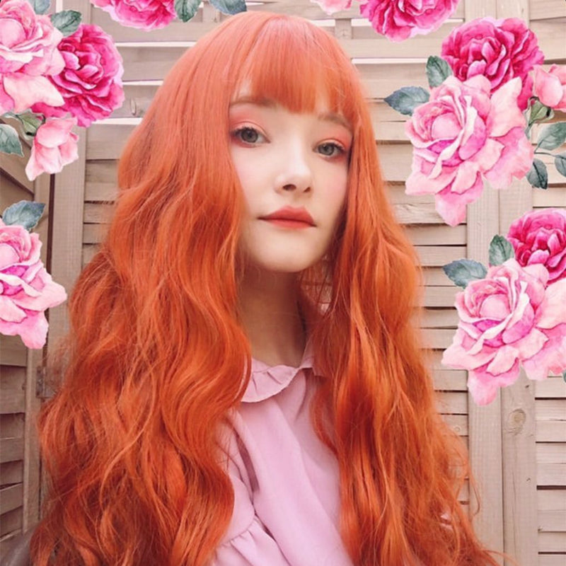 Review For Japanese Cute Natural Fluffy Wig YV40705