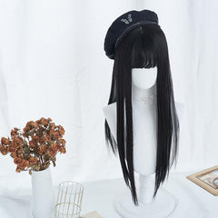 Harajuku Fashion Mixed Color Straight Wig yv43310