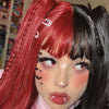 Review For Lolita Black Red Double Wig Yv42477