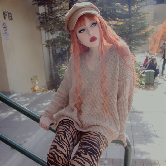 Lolita cos mixed color wig yv40544