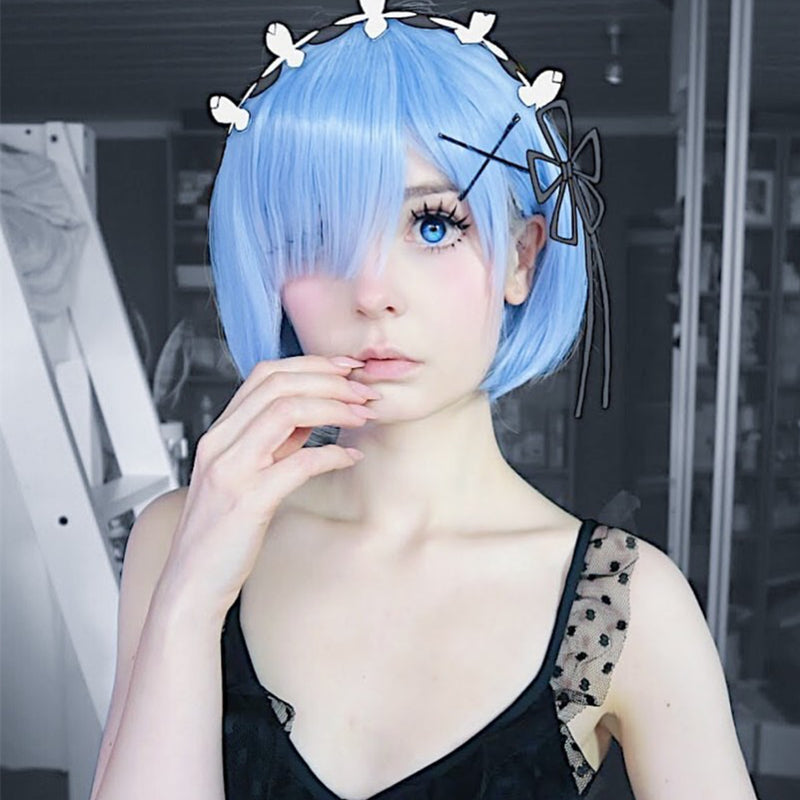 Review For Ram And Rem COS Gradient Wig YV42515
