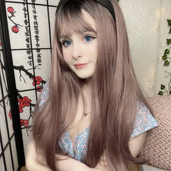 Review For Long Straight Hair Wig YV41090