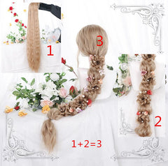Review for Youvimi cos 120cm wool roll extra long wig YV43738 main image 0