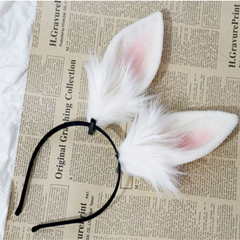 Multicolor rabbit ears Lolita headband YV43819
