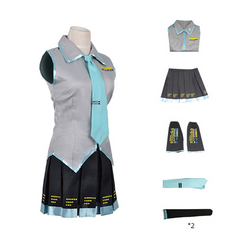 Hatsune Miku cosplay costume set yv30124