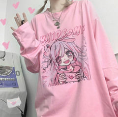 Anime printed t-shirt yv30143