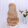 Lolita golden long curly wig yv30176