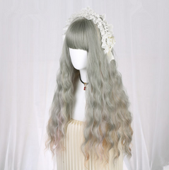 Lolita highlighting long curly wig yv30177