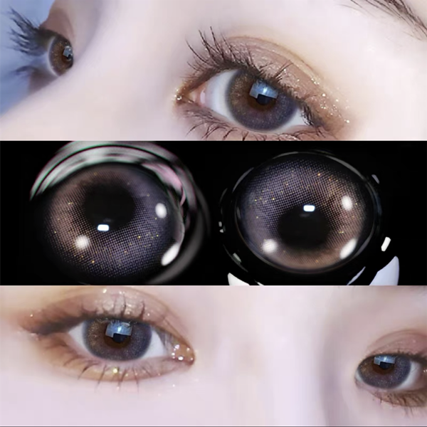 STARRY LIGHTPURPLE CONTACT LENS (TWO PIECES)YV43995