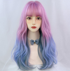 Unicorn pink blue gradient wig yv30222