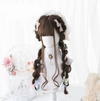 Lolita chocolate long curly hair yv30226
