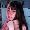 Review for  Lolita half black half pink wig yv42195