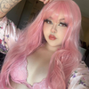 Review for  lolita pink cos wig YV42985