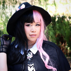 Review for  Black pink lolita wig yv42317