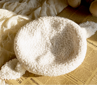 Review for Sheep ears plush beret yv30259