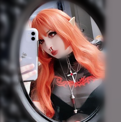 Review for Lolita Orange Jifa wig yv42484