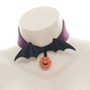 Halloween pumpkin bell collar yv30275