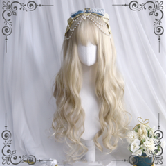 Lolita cute long curly wig yv30284
