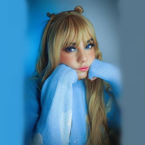 Review for lolita cream gold wig yv42803 main image 1