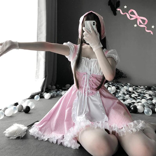 Review for Sexy cute cos maid costume yv43275 main image 1