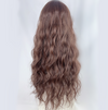 Mid-point bangs wool curly wig yv30312