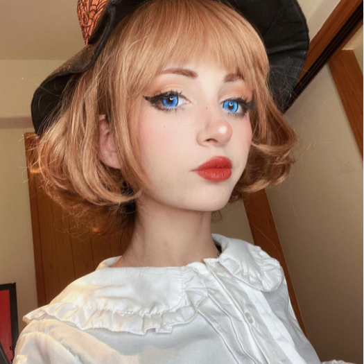 Cute doll collar button shirt yv42372