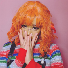 Review for Lolita Tea Party Halloween Hot Curly Wig YV42400