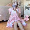 Review for  cosplay pink maid dress suit YV43753