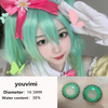 Green contact lenses (two pieces)yv30351