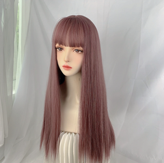 Cherry blossom pink long wig yv30369