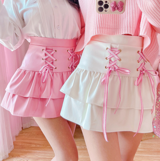 Cute lace cake skirt yv30381