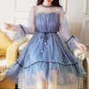 sweet mesh sequin dress YV30392
