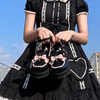 Japanese lolita bow jk shoes yv30404