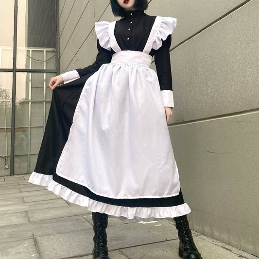 Lolita cosplay maid outfit dress yv30408