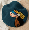 Japanese pearl girl beret yv30426