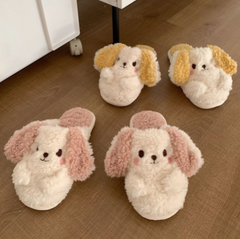 Cute cartoon plush slippers yv30432