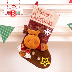 Christmas socks decoration gift bag yv30456