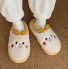 Cute cartoon plush slippers yv30486