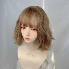 Lolita linen golden wig yv30488