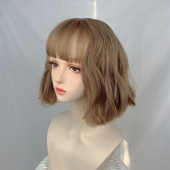Lolita linen golden wig yv30488