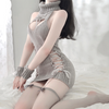 Sexy knitted maid sweater dress yv30556