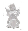 White angel statue ornament gift yv30566
