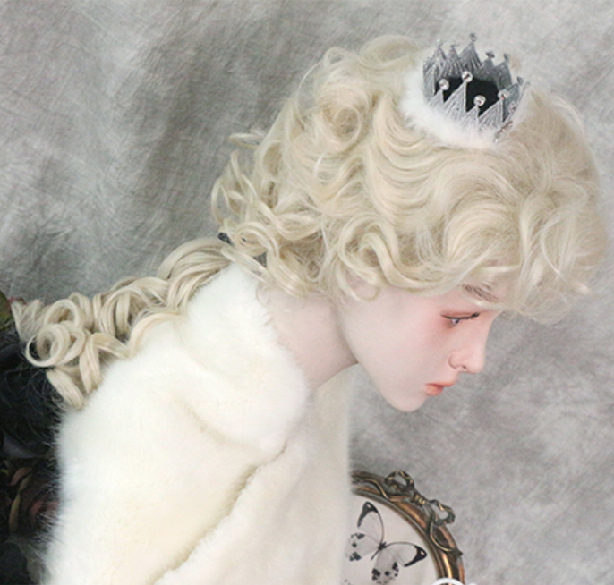 Lolita Court Roman Curly Wig yv30599